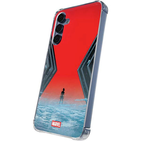 Marvel Black Widow No More Secrets Galaxy A55 5G Clear Case
