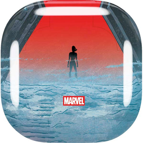 Marvel Black Widow No More Secrets Galaxy Buds Live Skin