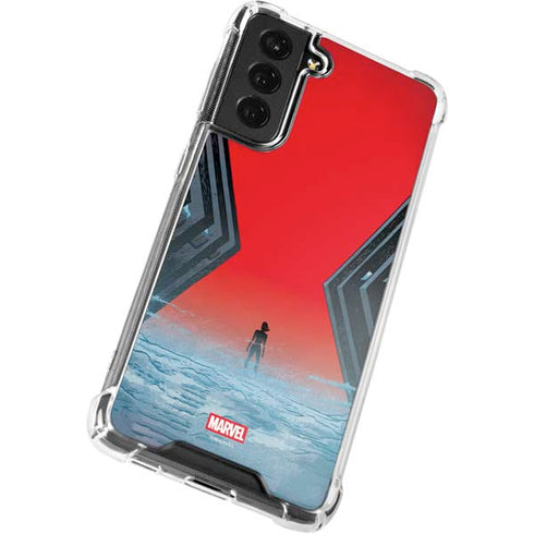Marvel Black Widow No More Secrets Galaxy S22 Clear Case