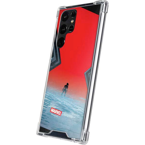 Marvel Black Widow No More Secrets Galaxy S22 Ultra Clear Case