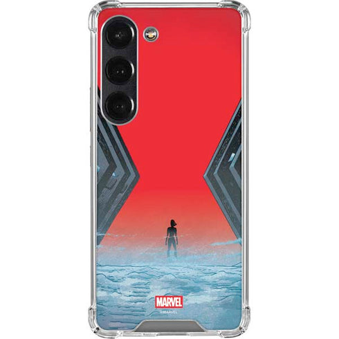 Marvel Black Widow No More Secrets Galaxy S23 Clear Case