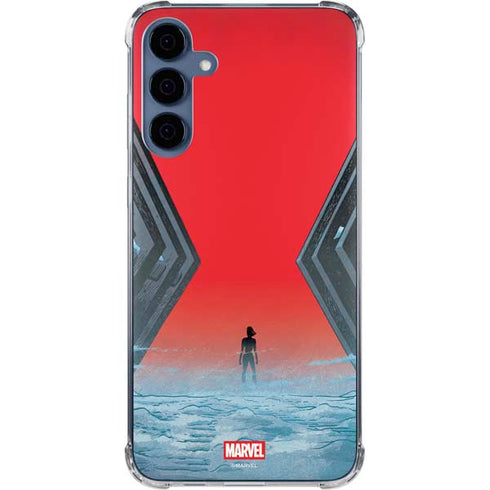Marvel Black Widow No More Secrets Galaxy S24 Clear Case