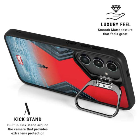 Marvel Black Widow No More Secrets Galaxy S24 Kickstand Case