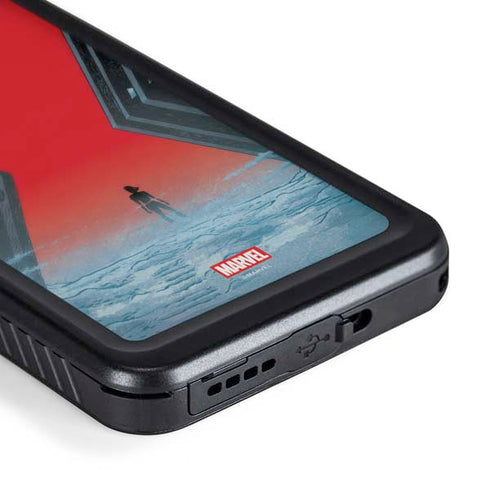 Marvel Black Widow No More Secrets Galaxy S24 Plus Waterproof Case