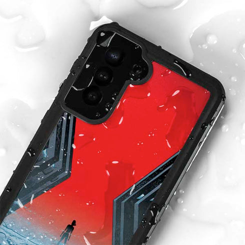 Marvel Black Widow No More Secrets Galaxy S24 Plus Waterproof Case