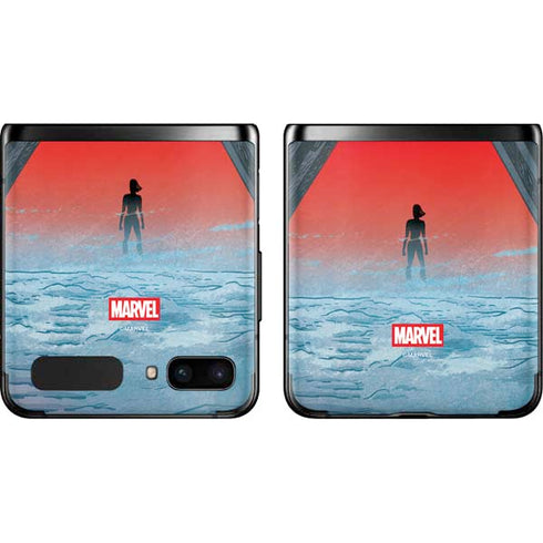 Marvel Black Widow No More Secrets Galaxy Z Flip Skin