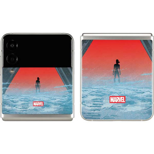 Marvel Black Widow No More Secrets Galaxy Z Flip3 5G Skin