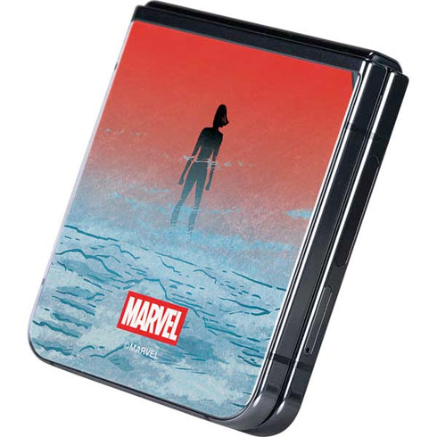 Marvel Black Widow No More Secrets Galaxy Z Flip5 5G Skin