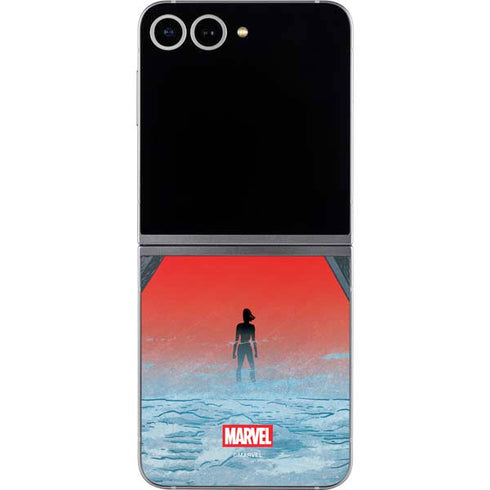 Marvel Black Widow No More Secrets Galaxy Z Flip6 Skin