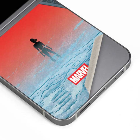 Marvel Black Widow No More Secrets Galaxy Z Flip6 Skin