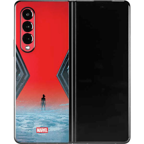Marvel Black Widow No More Secrets Galaxy Z Fold3 5G Skin