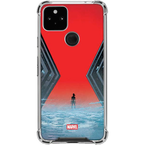 Marvel Black Widow No More Secrets Google Pixel 5a 5G Clear Case