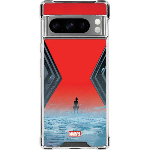 Marvel Black Widow No More Secrets Google Pixel 8 Pro Clear Case