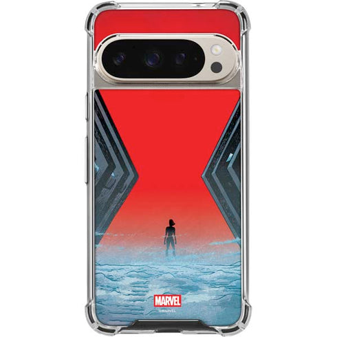 Marvel Black Widow No More Secrets Google Pixel 9 Pro XL Clear Case