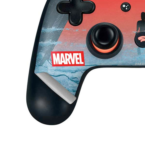 Marvel Black Widow No More Secrets Google Stadia Controller Skin