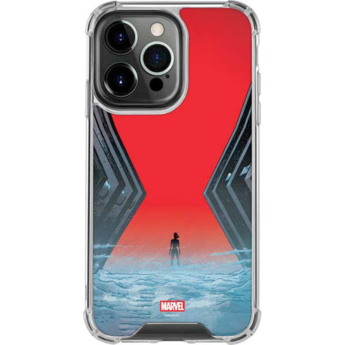 Marvel Black Widow No More Secrets iPhone 15 Pro Clear Case