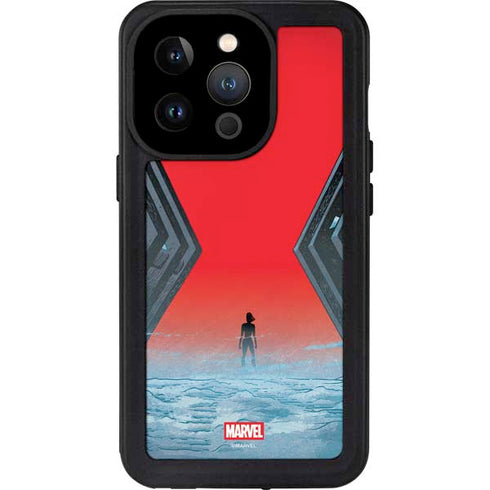 Marvel Black Widow No More Secrets iPhone 15 Pro Waterproof Case
