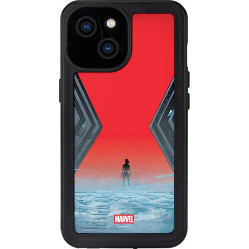 Marvel Black Widow No More Secrets iPhone 15 Waterproof Case