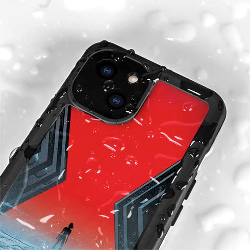 Marvel Black Widow No More Secrets iPhone 15 Waterproof Case