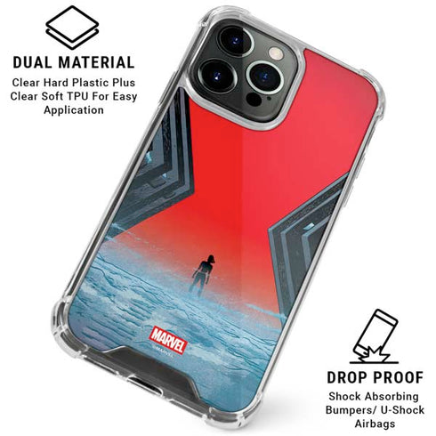 Marvel Black Widow No More Secrets iPhone 16 Pro Max Clear Case