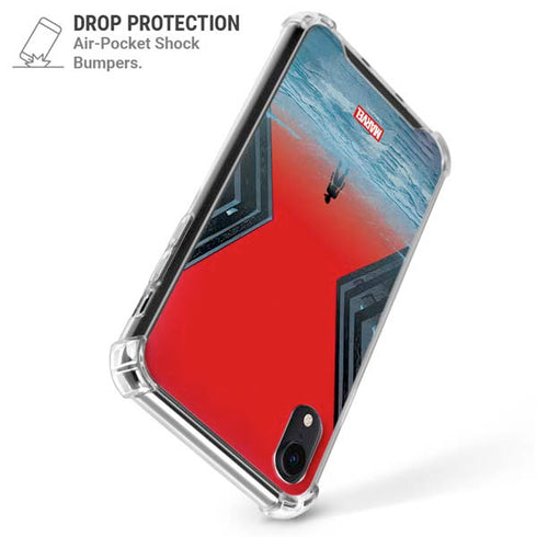 Marvel Black Widow No More Secrets iPhone XR Clear Case