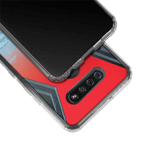 Marvel Black Widow No More Secrets LG K51/Q51 Clear Case