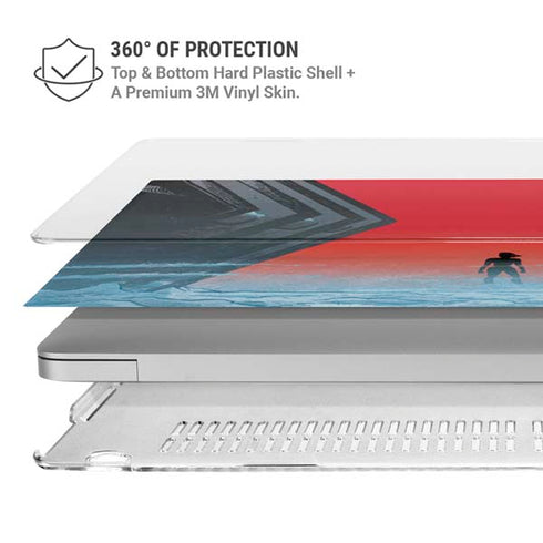 Marvel Black Widow No More Secrets MacBook Air 13in M1 (2021) Case plus Skin