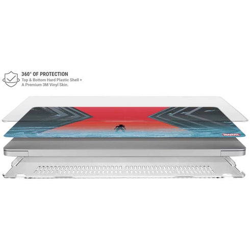 Marvel Black Widow No More Secrets MacBook Air 15in (2023-2025) Case plus Skin