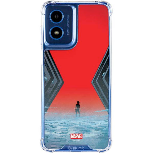 Marvel Black Widow No More Secrets Moto G Play 4G (2024) Clear Case
