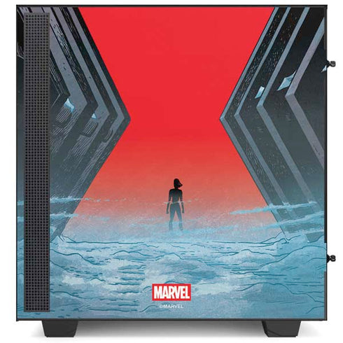 Marvel Black Widow No More Secrets NZXT H510 Compact ATX Mid-Tower Case Skin