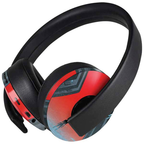 Marvel Black Widow No More Secrets PlayStation 4 Gold Wireless Headset Skin