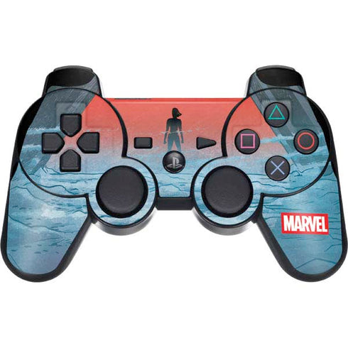 Marvel Black Widow No More Secrets PS3 Dual Shock wireless controller Skin