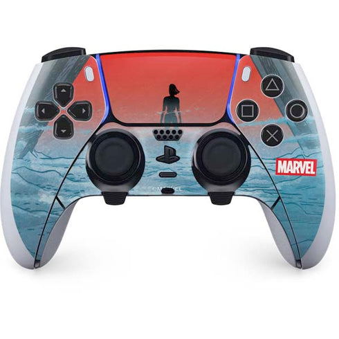 Marvel Black Widow No More Secrets PS5 DualSense Edge Pro Controller Skin
