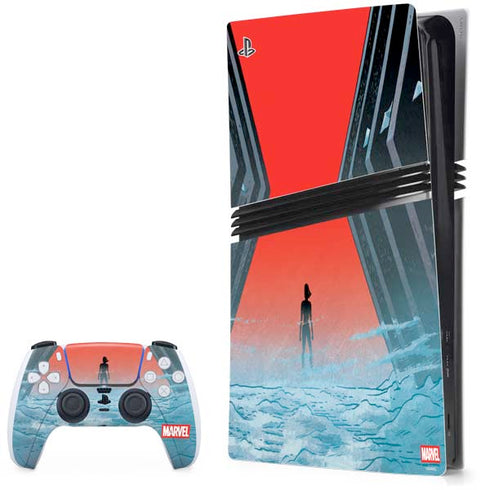 Marvel Black Widow No More Secrets PS5 Pro Bundle Skin