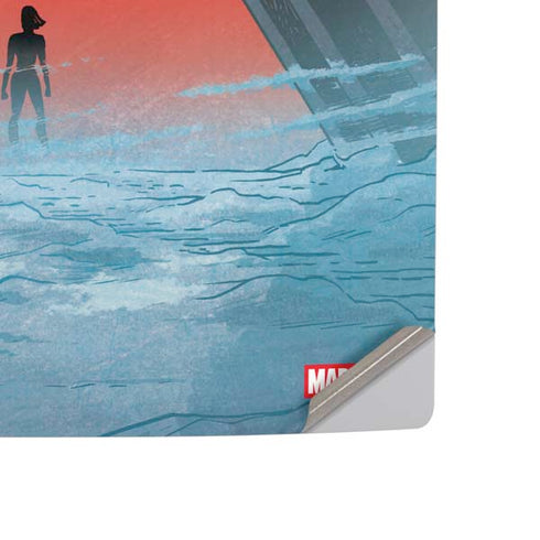 Marvel Black Widow No More Secrets PS5 Slim Disk Console Skin