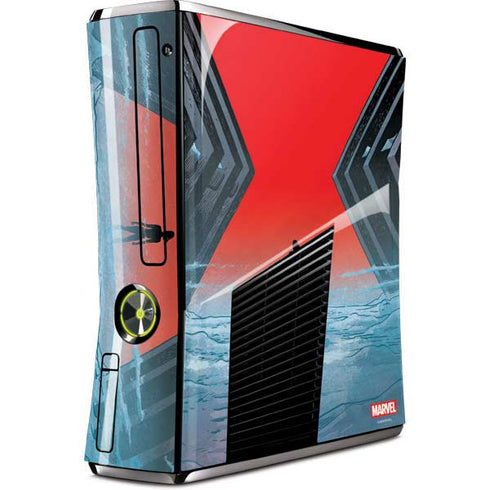 Marvel Black Widow No More Secrets Xbox 360 Slim (2010) Skin