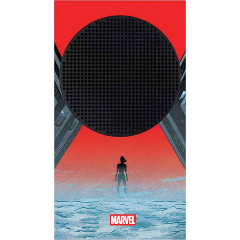 Marvel Black Widow No More Secrets Xbox Series S Console Skin