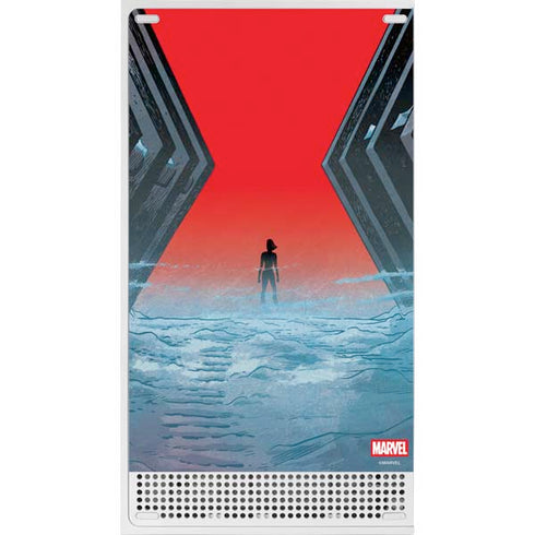 Marvel Black Widow No More Secrets Xbox Series S Console Skin