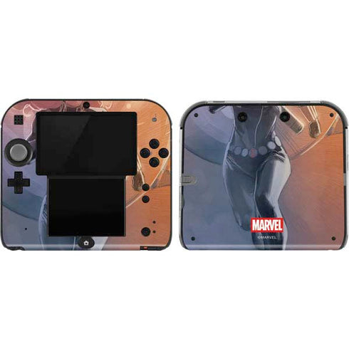 Marvel Black Widow Running Nintendo 2DS Skin