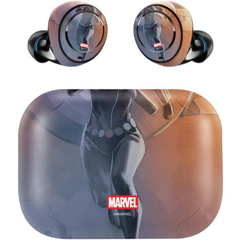 Marvel Black Widow Running Amazon Echo Buds Skin