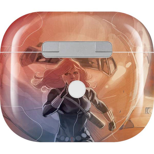Marvel Black Widow Running Apple AirPods (3rd Gen 2021) Skin