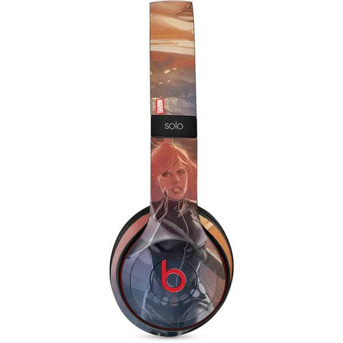Marvel Black Widow Running Beats Solo 2 Wireless Skin
