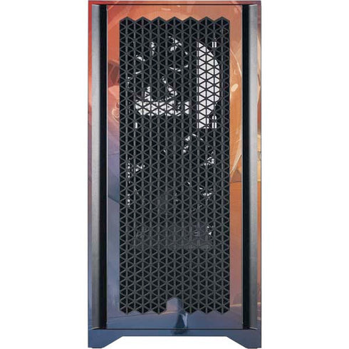 Marvel Black Widow Running Corsair 4000D Tempered Glass Mid-Tower ATX Case Skin