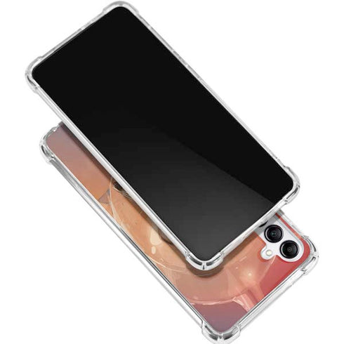 Marvel Black Widow Running Galaxy A15 5G Clear Case