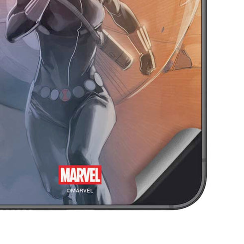 Marvel Black Widow Running Galaxy A16 5G Skin