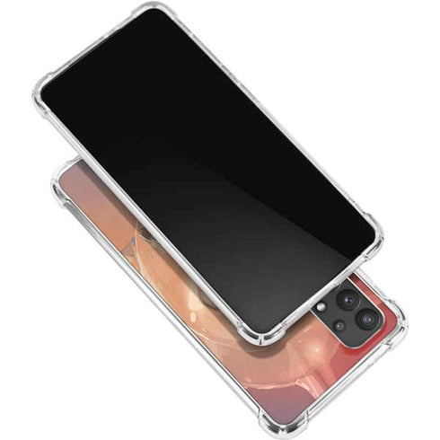 Marvel Black Widow Running Galaxy A32 5G Clear Case
