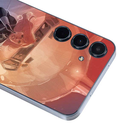 Marvel Black Widow Running Galaxy A35 5G Skin