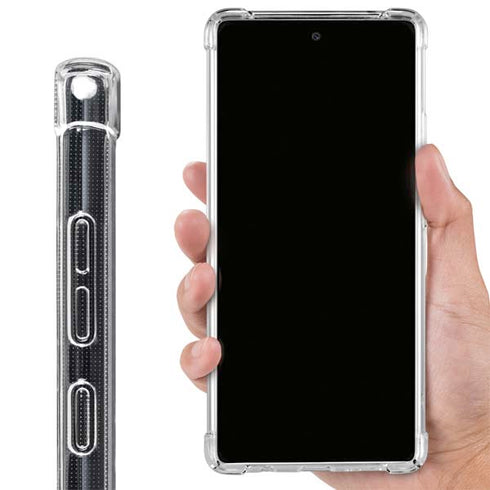 Marvel Black Widow Running Galaxy A51 5G Clear Case