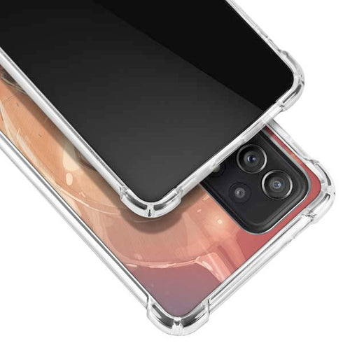 Marvel Black Widow Running Galaxy A52 5G Clear Case