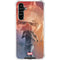 Marvel Black Widow Running Galaxy A54 5G Clear Case